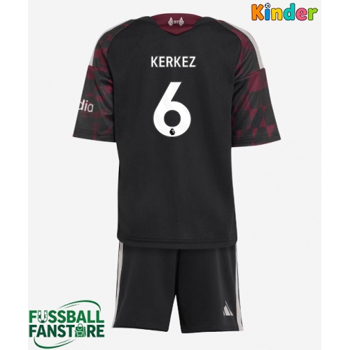 Liverpool Milos Kerkez #6 Replik 3rd trikot Kinder 2026-27 Kurzarm (+ Kurze Hosen)